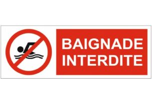 BAIGNADE INTERDITE