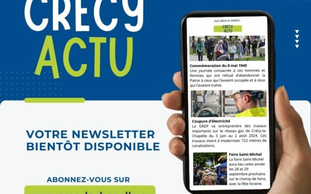 « CRECY ACTU » votre newsletter mensuelle