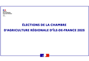 Élections de la Chambre d’Agriculture régionale d’Île-de-France 2025